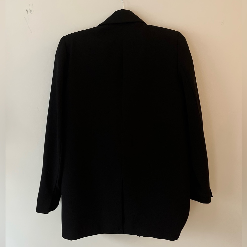Zara BLACK BLAZER with buttons